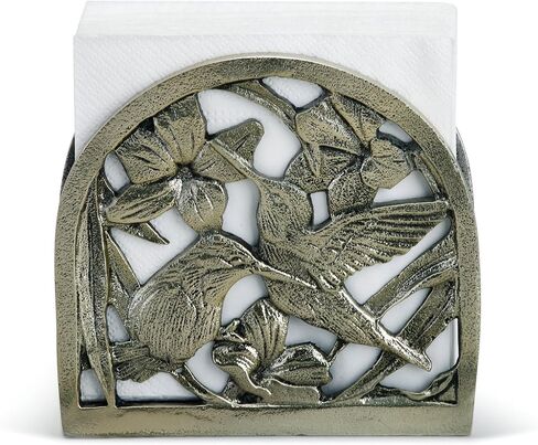 Demdaco Big Sky Carvers Rooster Metal Napkin Holder, Multicolored in Kuwait