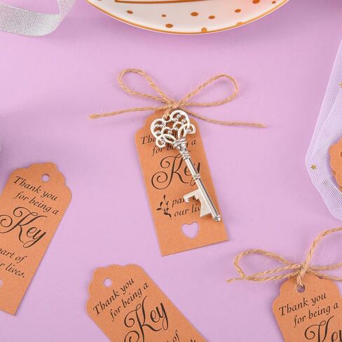 50 قطعة من فتاحات الزجاجات ذات الهيكل العظمي العتيق هدايا الزفاف، هدايا حفلات العودة للضيوف (برونزية) in Kuwait