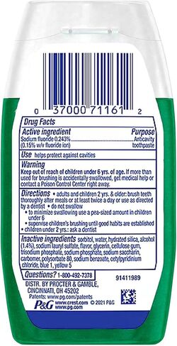 Crest Complete Whitening Plus Scope Tartar Control Toothpaste, Minty Fresh Liquid Gel, 4.6 Oz (130g) - Pack of 2 in Saudi Arabia