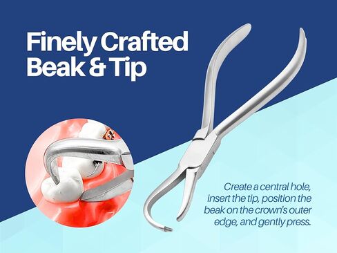 كماشة إزالة تاج الأسنان أداة إزالة التاج الدائم من أدوات أرتمان in Kuwait