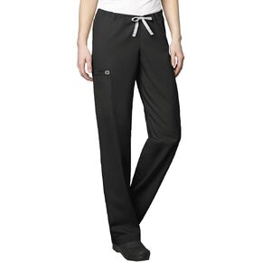 WonderWink Women's Petite Plus Drawstring Cargo Pant-Tall