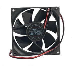 D80SH-12 مروحة M-GP2 0.30 امبير 2.16 واط 80 ملم 8025 مروحة تبريد امدادات الطاقة بسلكين in Kuwait