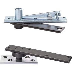 Rixson (Assa Abloy) مفصلات محورية معلقة مركزية، موديل 370، أبواب داخلية أو خارجية تصل إلى 3' 8''x 8' 6'' (500 رطل)، اللون: كروم ساتان (626) in Kuwait