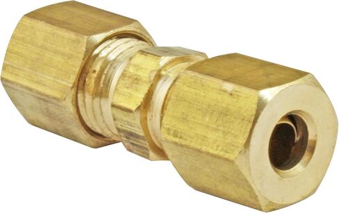 4LIFETIMELINES Brass compression union, 3/16, 50/Bag in Saudi Arabia