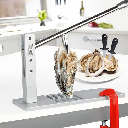 مجموعة أدوات اويستر شوكر، آلة فتح الكبس المحار من الفولاذ المقاوم للصدأ بما في ذلك السكاكين، قفاز ومشبك جي، أداة عملية شديدة التحمل لبوفيه عائلة الفنادق in Kuwait