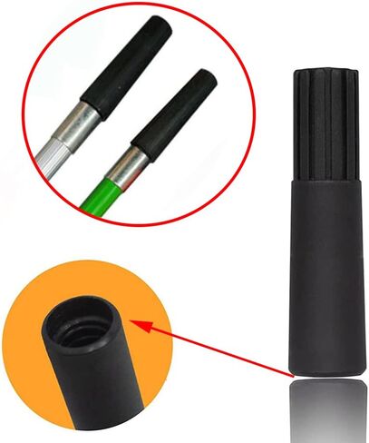 مهايئ ممسحة النوافذ - قم بتغيير الطرف الملولب إلى مفتق احتكاك قياسي مناسب -قطعتان in Kuwait