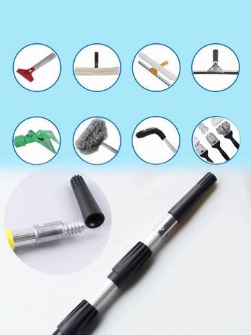 مهايئ ممسحة النوافذ - قم بتغيير الطرف الملولب إلى مفتق احتكاك قياسي مناسب -قطعتان in Kuwait