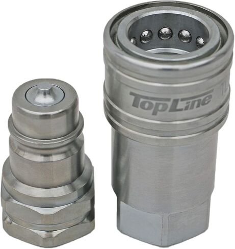 TL34 3/8 "NPT مجموعة قارنة التوصيل السريع الهيدروليكية 3/8" Body Ag ISO 5675 in Saudi Arabia