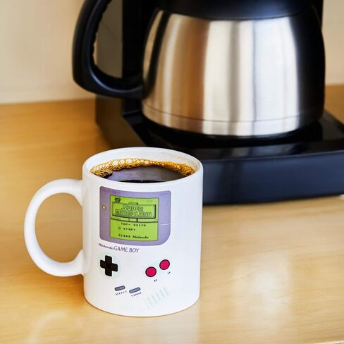 كوب قهوة Paladone Gameboy متغير الحرارة - هدية للاعبين والآباء وعشاق القهوة، 10 أونصات in Kuwait