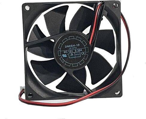 D80SH-12 مروحة M-GP2 0.30 امبير 2.16 واط 80 ملم 8025 مروحة تبريد امدادات الطاقة بسلكين in Kuwait