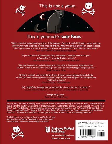 How to Tell If Your Cat Is Plotting to Kill You (The Oatmeal) (Volume 2) in Saudi Arabia