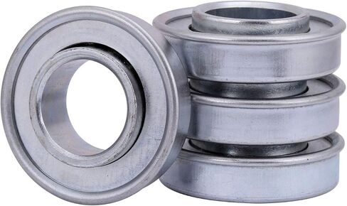 XiKe ID1/2, 5/8", 3/4" x OD 1-3/8" Flanged Ball Bearing Used for Lawn Mower, Wheelbarrows, Carts & Hand Trucks Wheel. (4, ID 3/4" x OD 1-3/8") in Saudi Arabia