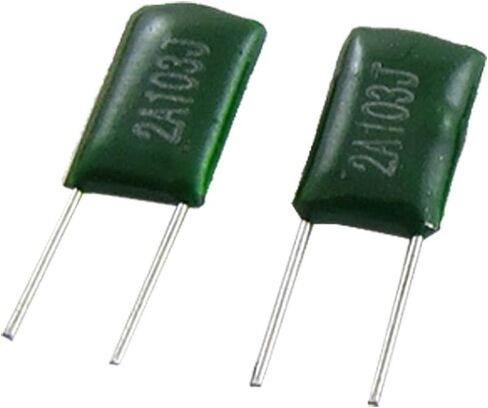 uxcell 100 Pcs 100V 0.01uF 10000pF Polyester Film Capacitor in Saudi Arabia
