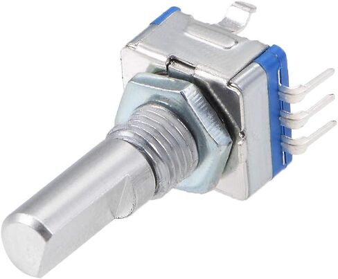 uxcell 360 درجة الترميز الدوار مفتاح الجهد الرقمي EC11 EC11 7 دبابيس 20 مم D-Shaft 2pcs a19012600ux0601 in Saudi Arabia