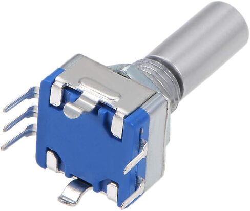 uxcell 360 درجة الترميز الدوار مفتاح الجهد الرقمي EC11 EC11 7 دبابيس 20 مم D-Shaft 2pcs a19012600ux0601 in Saudi Arabia