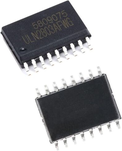 YEGAFE 20Pcs ULN2803 ULN2803A ULN2803AG ULN2803AFWG Darlington Drive 7.2mm Wide Body SMD SOP18 Driver IC in Saudi Arabia