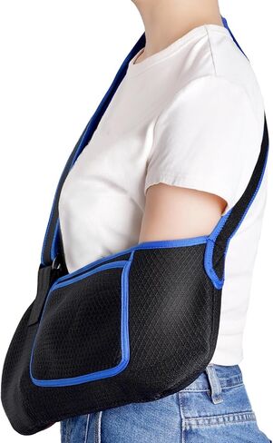 cnmg حبال الذراع لإصابة الكتف حبال منع الحركة للرجال والنساء قابل للتعديل حبال الكتف منع الحركة ذراع الرافعة لإصابة الكتف الكوع حبال طبية مريحة لإصابة الكتف حبال للذراع الأيسر والأيمن in Kuwait