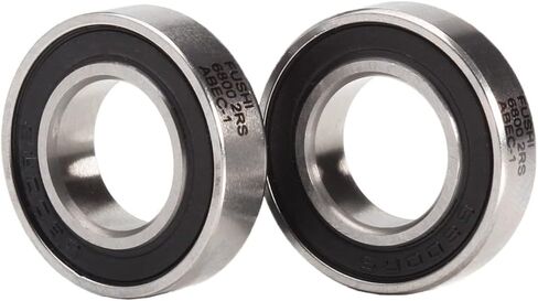 6800-2RS محمل كروي ذو أخدود عميق 10x19x5 مم، 61800RS 6800RS محامل مطاطية مزدوجة مختومة (اختيار من 10) in Saudi Arabia