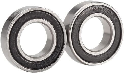 6800-2RS محمل كروي ذو أخدود عميق 10x19x5 مم، 61800RS 6800RS محامل مطاطية مزدوجة مختومة (اختيار من 10) in Saudi Arabia