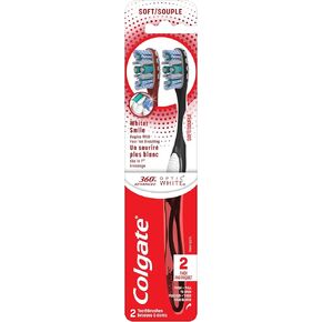 Colgate 360 Optic White Toothbrush, Soft, 1 Count in Kuwait