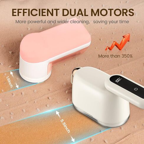 ماكينة حلاقة قماشية قابلة لاعادة الشحن من تيسجو، 11 قطعة لازالة الوبر الكهربائية مزدوجة الراس للملابس والسترات والزغب والاريكة والالعاب والوشاح والوسائد in Kuwait