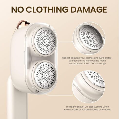 ماكينة حلاقة قماشية قابلة لاعادة الشحن من تيسجو، 11 قطعة لازالة الوبر الكهربائية مزدوجة الراس للملابس والسترات والزغب والاريكة والالعاب والوشاح والوسائد in Kuwait