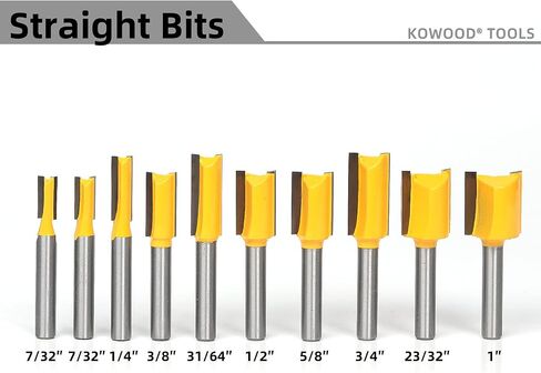 Router Bits Set 1/2 Inch Shank, 70 Piece Router Bit Set | KOWOOD Router Bits Set 1/2 Inch Shank, 70 Piece Router Bit Set, Tungsten Carbide Router Bits Kit for Professional Woodworking in Saudi Arabia
