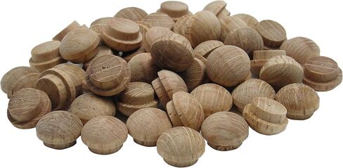 General Tools 311038 3/8-Inch Button Plugs, Oak, 50-Pack in Saudi Arabia