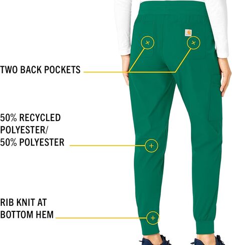 Carhartt Force Essentials Women’s Modern Fit Jogger Pant — 7-Pockets in Saudi Arabia