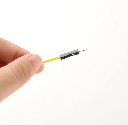 10 قطع من خطاف الاختبار من Sumnacon لأسلاك التوصيل الذكور - عمود ربط 26 AWG إلى سلاسل توصيل لوح الخبز بدون لحام، سلاسل اختبار مرنة من السيليكون الناعم للاختبار الكهربائي in Kuwait