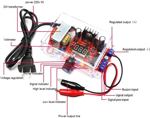 lm317 Power Supply Voltage Regulator kit DIY Electronic kit Set 110V to DC1.25-12V Voltmeter Welding Training in Saudi Arabia