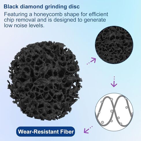 Paint Stripping Disc 2-Inch 50-Pack Paint Stripper Wheel with 1Pcs Quick Change Disc Pad and 2Pcs 1/4 Shank, Air Grinders, Fast Cleaning and Removal of Paint Coatings, Rust, Weld Seam Oxidation in Kuwait