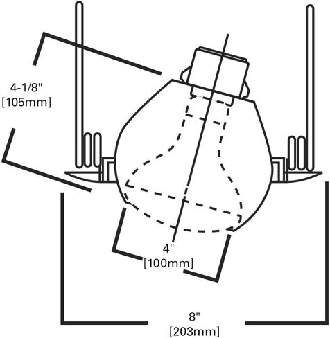 إطار إضاءة العيون 78P 6 بوصة من هالو - أبيض in Kuwait