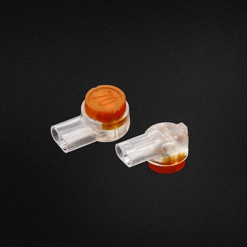 QWORK UY Wire Connector K2, 200 Pack Telephone Wire Connectors UY Butt Splice Connector Cable Terminals in Saudi Arabia