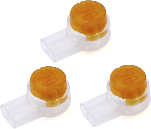 QWORK UY Wire Connector K2, 200 Pack Telephone Wire Connectors UY Butt Splice Connector Cable Terminals in Saudi Arabia