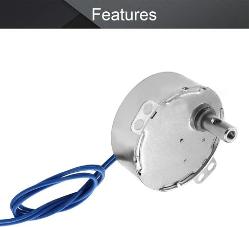 Fielect محرك متزامن محرك القرص الدوار CW اتجاه 4 واط تردد 8-10 دورة في الدقيقة TYC-50 ثقب أفقي التنصت رمح التيار المتناوب 110 فولت in Kuwait