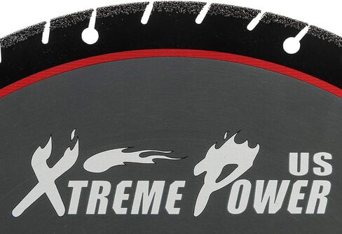 قاطع أقراص الطاقة الكهربائية XtremepowerUS 3200 وات منشار تجريبي دائري لقطع أسطوانة دليل الخرسانة الرطبة/الجافة، 16 بوصة in Saudi Arabia