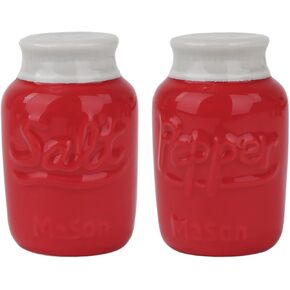 Salt and Pepper Shakers Glass Mason Jar Spice Jars