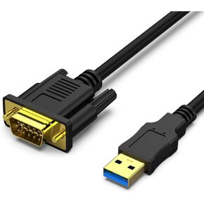 بينفي كيبل USB الى VGA بطول 1.8 متر من USB 3.0 الى VGA ذكر الى ذكر in Kuwait