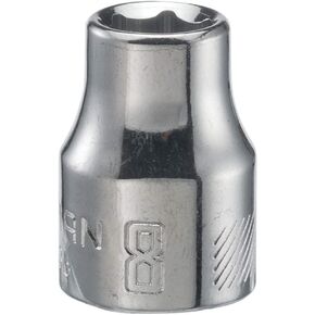 CRAFTSMAN Shallow Socket, MM, 3/8-Inch Drive, 8mm, 6-Point (CMMT43536)
