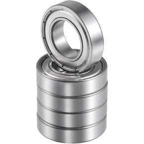 ACROPIX 6902ZZ Bearings Double Shielded Pre-Lubricated Deep Groove Ball Bearings 15x28x7mm Silver Tone - Pack of 5 in Saudi Arabia