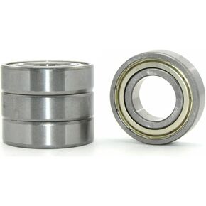 6003-ZZ Bearings, 17x35x10mm Ball Bearing 6003 ZZ Bearing ID 17mm, OD 35mm, Thickness 10mm Pre-Lubricated Deep Groove Ball Bearing for 3D Printer, Fidget Spinner, Scooters Ball Bearing 4pcs in Kuwait