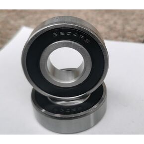 (2 قطعة) 6204-2RS محامل سدادة مطاطية مزدوجة 20x47x14 مللي متر، محامل كروية الأخدود العميق، أداء مستقر. in Kuwait