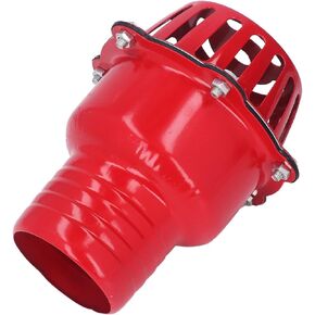 Kadimendium Water Pump Filter Bottom Valve Water Pump Foot Valve Low Pressure Flat Check Valve Well Foot Check Accessories for Fluid Machine 4in in Kuwait
