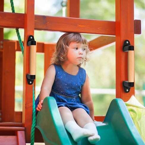 مقبض سحب باب الحظيرة 2.86 سم من سيليوير مع دعامات بلاستيكية لبوابة السياج الحظيرة باب خزانة منزلقة مقابض باب درابزين داخلي أدوات أمان ساحة اللعب، مريحة وطويلة الاستخدام in Kuwait