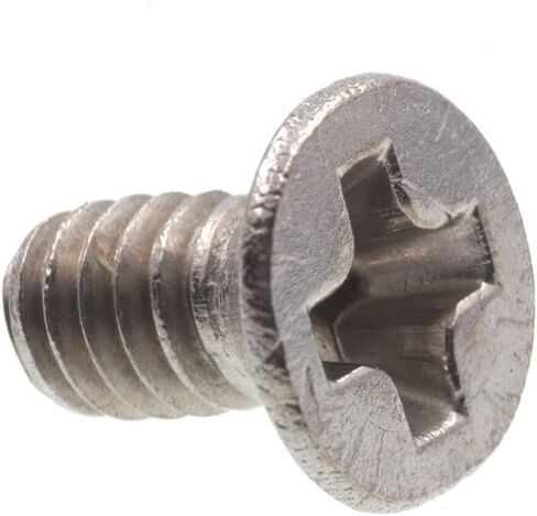 Prime-Line 9120590 Machine Screws, Metric, Flat Head, Phillips Drive, M2-0.4 X 4MM, Grade A2-70 Stainless Steel (10 Pack) in Saudi Arabia