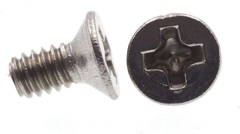 Prime-Line 9120590 Machine Screws, Metric, Flat Head, Phillips Drive, M2-0.4 X 4MM, Grade A2-70 Stainless Steel (10 Pack) in Saudi Arabia