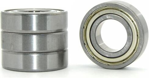 6003-ZZ Bearings, 17x35x10mm Ball Bearing 6003 ZZ Bearing ID 17mm, OD 35mm, Thickness 10mm Pre-Lubricated Deep Groove Ball Bearing for 3D Printer, Fidget Spinner, Scooters Ball Bearing 4pcs in Saudi Arabia