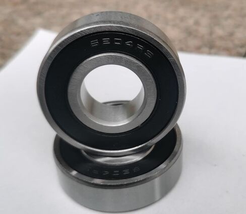 (2 قطعة) 6204-2RS محامل سدادة مطاطية مزدوجة 20x47x14 مللي متر، محامل كروية الأخدود العميق، أداء مستقر. in Kuwait