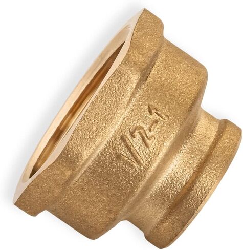 وصلة تخفيض 1/2 انش انثى × 1 انش انثى - وصلة نحاسية 0.5 انش × 1 انش، تركيبات انابيب نحاسية انثى in Kuwait